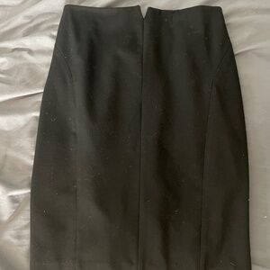 Express High Waisted Pencil Skirt - Black - Size 6